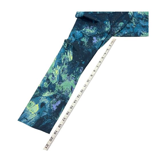 Fila Capri Leggings Women's XS Multicolor Tie Dye Stretch Athletic Pull-On - Picture 4 of 6